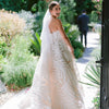 Bohemian Lace A-Line Wedding Dress with Sweetheart Neckline