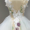 Enchanted Garden Floral Princess Wedding Dress