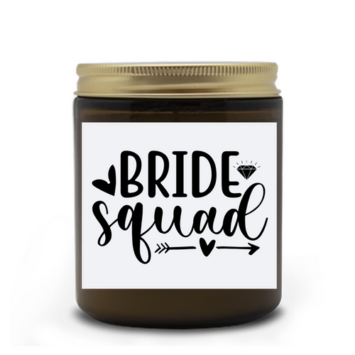 Bride Squad Bridesmaids' Gifts Scented Candles