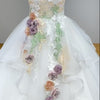 Enchanted Garden Floral Princess Wedding Dress