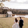 Boho Satin A-Line Wedding Dress with Square Collar, Lace Detail, and Backless Design